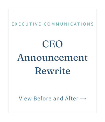 Executive Communications Executive Communications